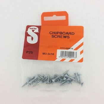 Pre Pack Chipboard Screws M3.5 X 16mm Quantity:25