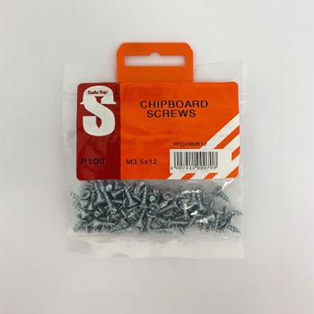 Value Pack Chipboard Screws M3.5 X 12mm Quantity:100