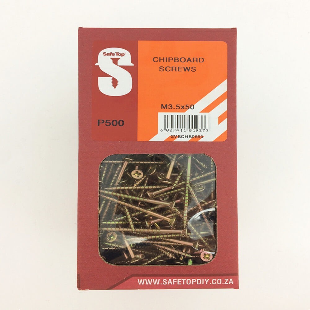 Svb Chipboard Screws M3.5 X 50mm Quantity:500