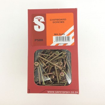 Svb Chipboard Screws M4.0 X 45mm Quantity:500