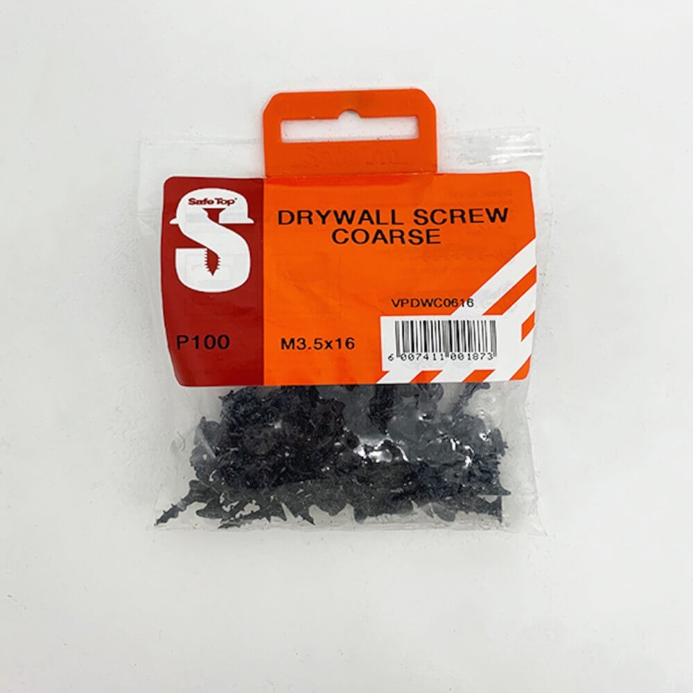 Value Pack Drywall Screws Course M3.5 X 16mm Quantity:100