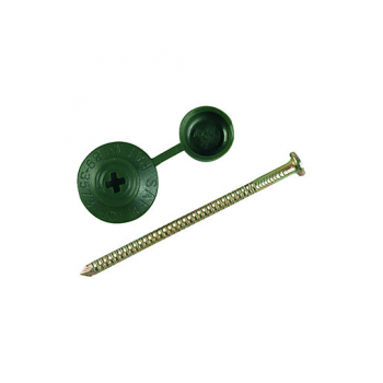 Drive Nail 120mm X 3.5mm, With Clip On Cap & Washer