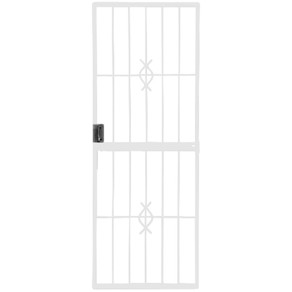 Security Gate Sabs Standard White
