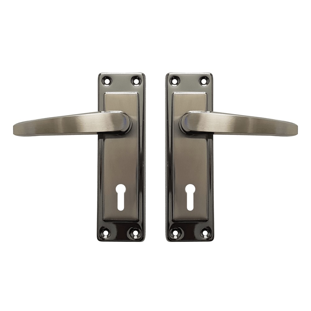 Ruby 6" Steel Black Nickle Plated Handles, TROJAN Cashbuild