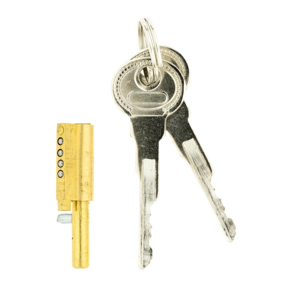 Fort Knox Brass Keyhole Lock Quantity:1