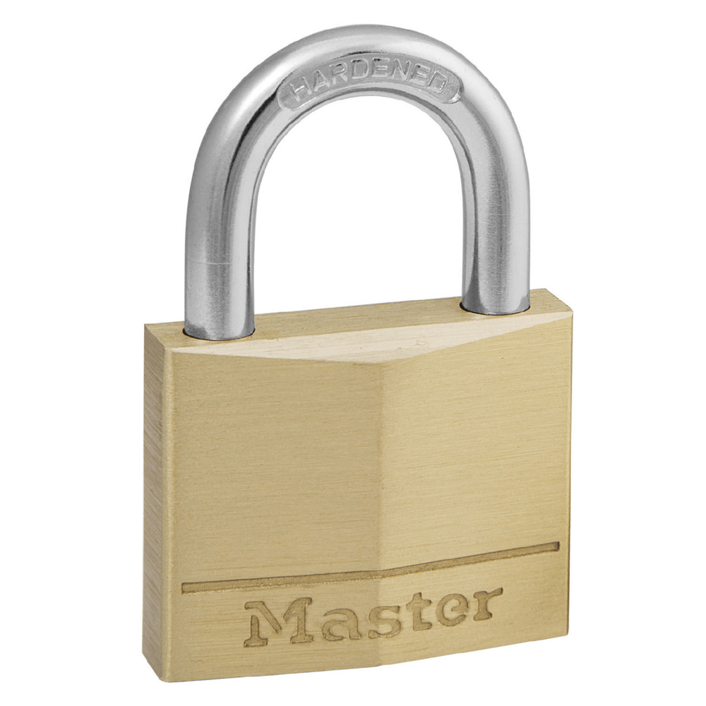 Master Lock, Padlock, Solid Brass 40mm, 2 Keys