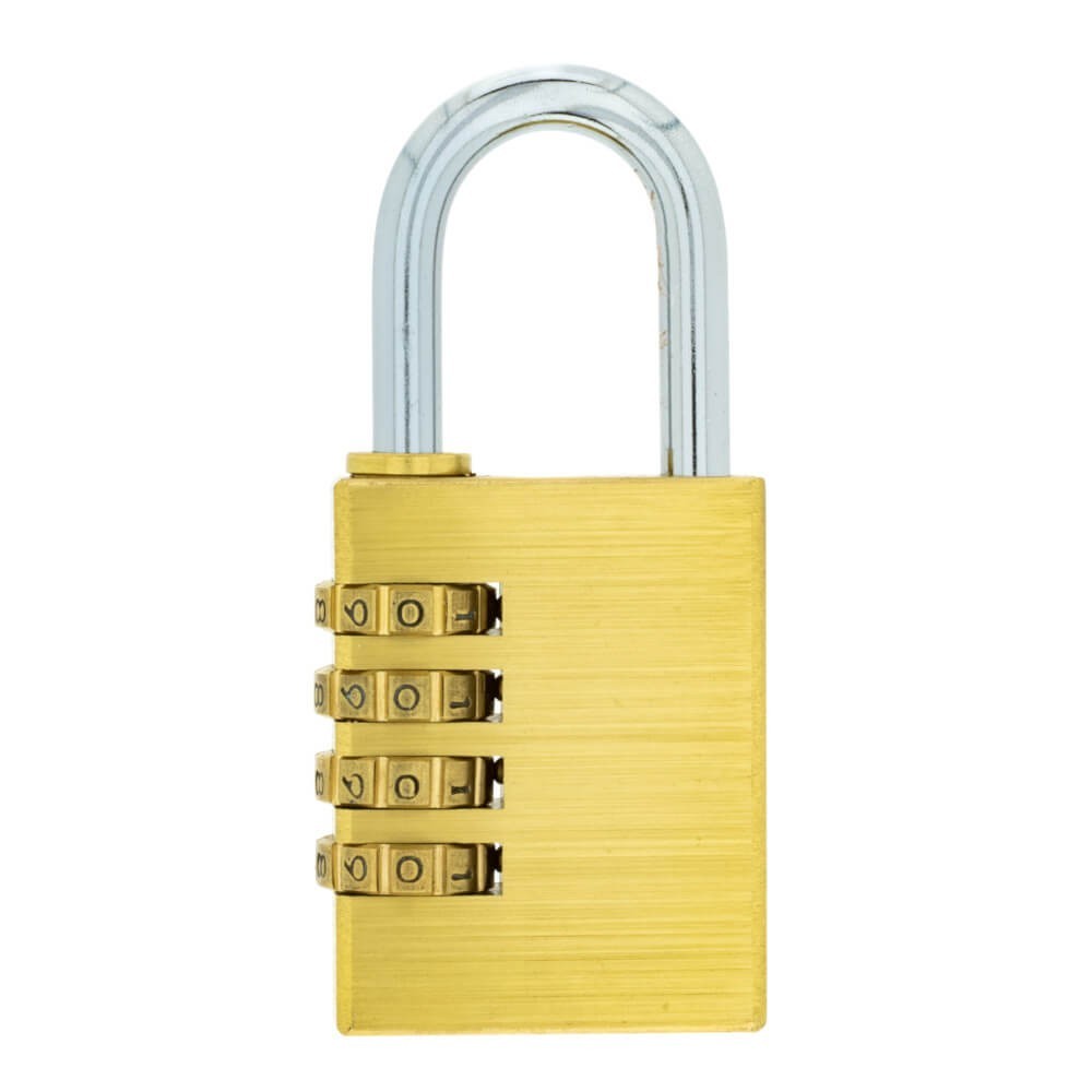 Fort Knox Brass Combination Lock 40mm Quantity1, FORT KNOX Cashbuild