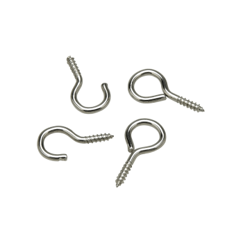 Curtain Stretch Wire Hooks & Eyes Quantity:2