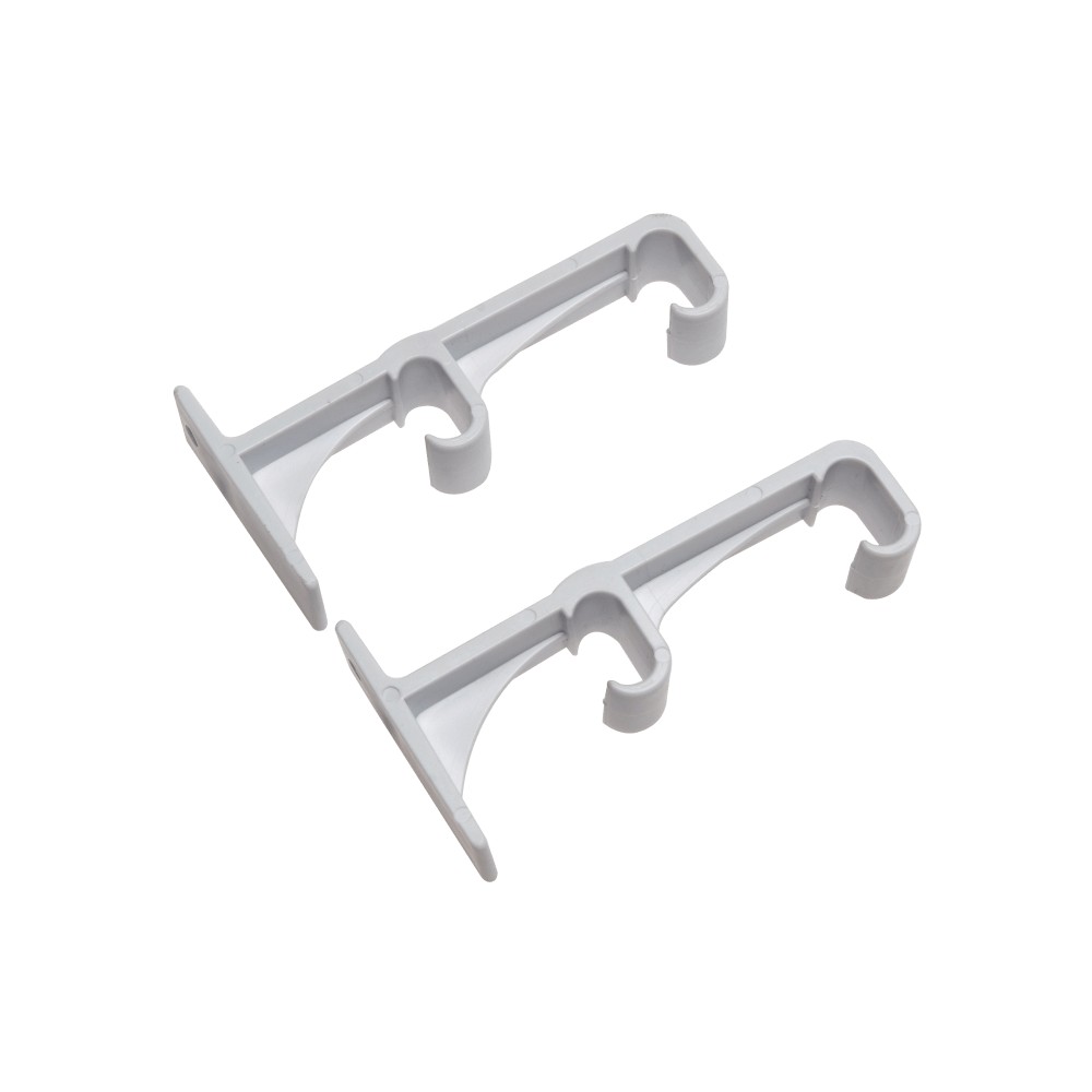Curtain Track Double Brackets Quantity:2