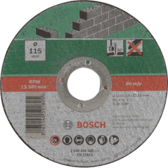Bosch Cutting Disc Stone 115 X 22.23 X 2.5mm