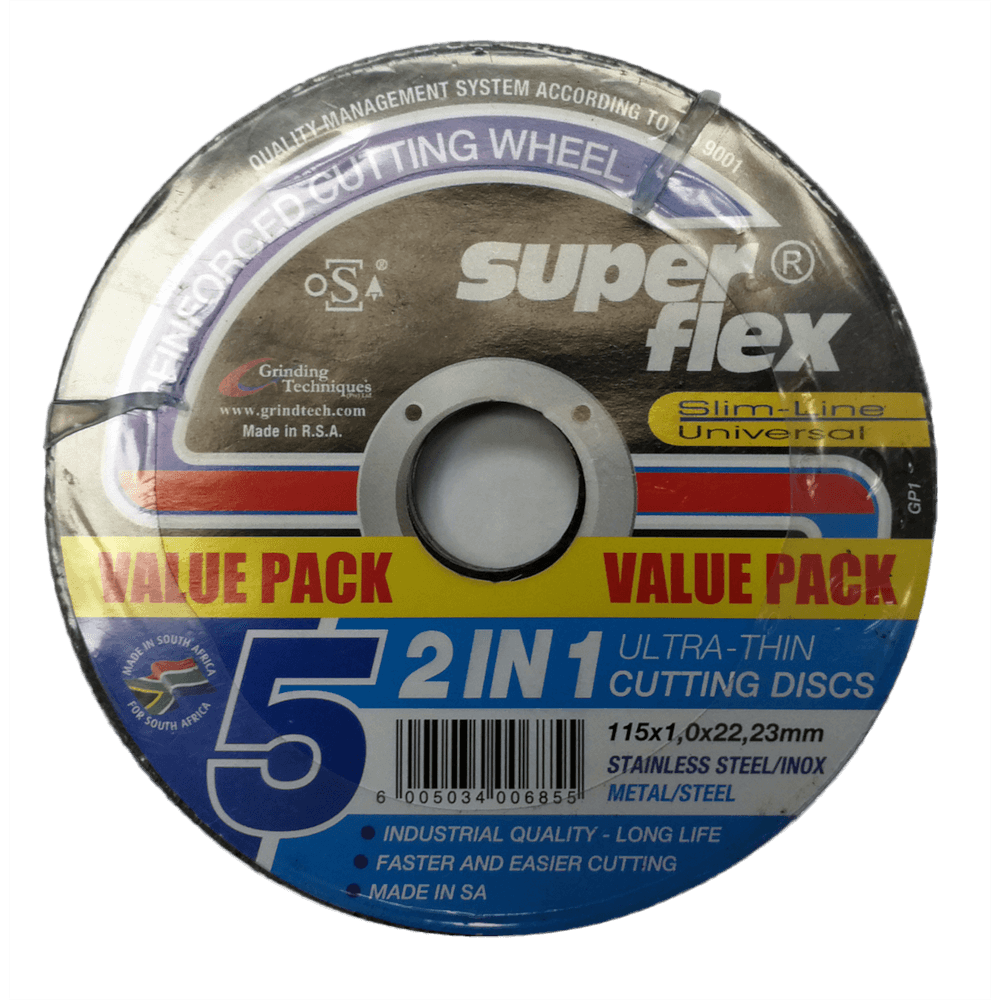 Superflex (2in1) Quantity:5 115 X 1mm