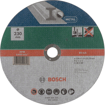 Bosch Cutting Disc Metal 230 X 22.23 X 3mm