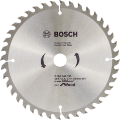 Bosch Eco Circular Saw Blade 184 X 2.2mm