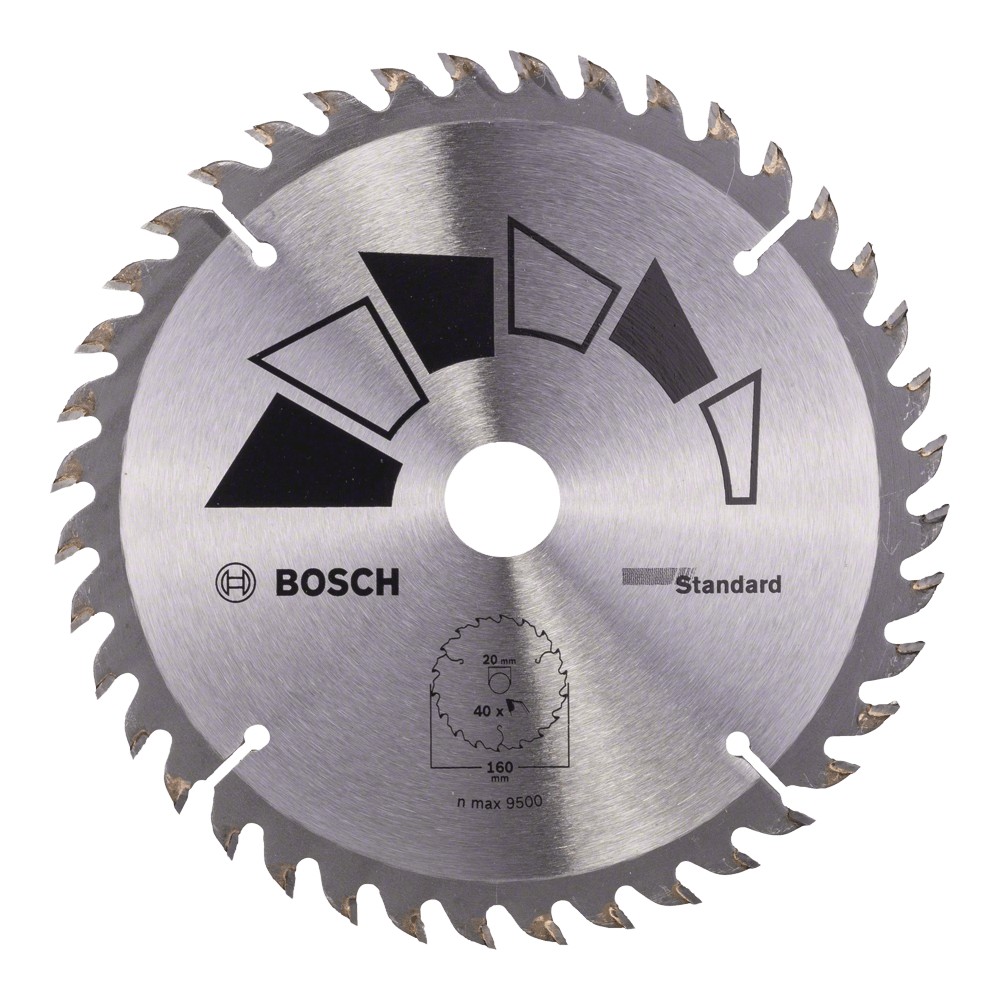 Bosch Circular Saw Blades 160 X 20/16 40 Teath