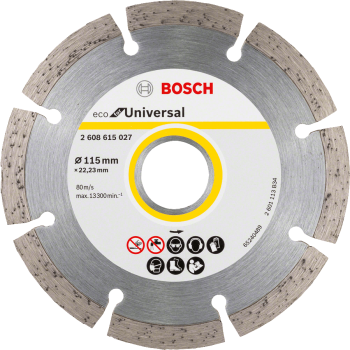 Bosch Uni Eco Diamond Disc 115mm X 22.23