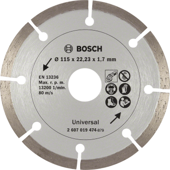 Bosch Diamond Blade Universal 115 X 22.23 X 1.7mm