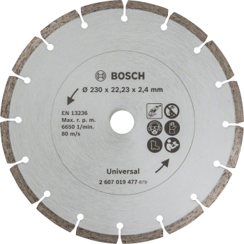 Bosch Diamond Saw Blade 230mm X 2.6mm