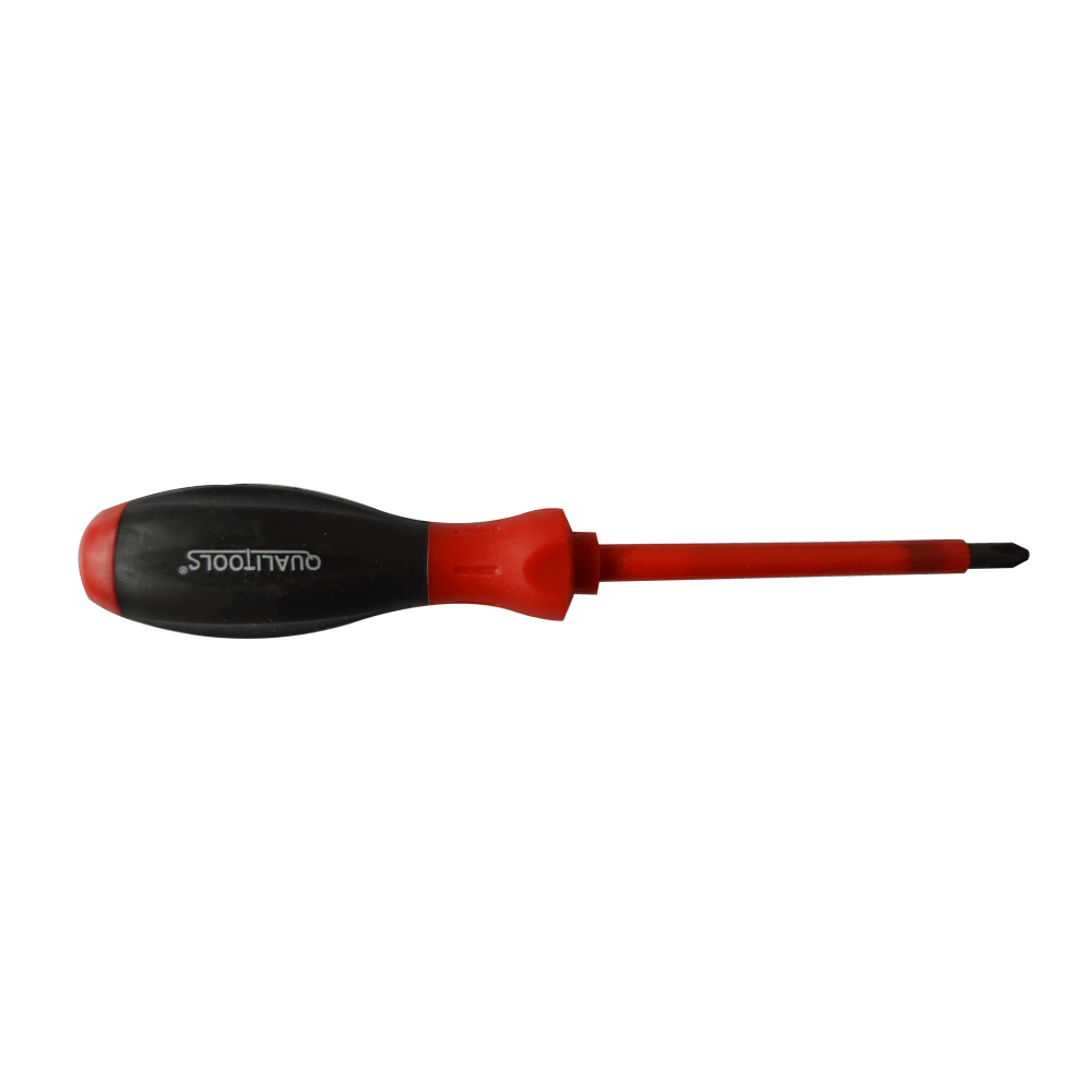 Screwdriver Phillips 2x100mm Electrical, QUALITOOLS Cashbuild