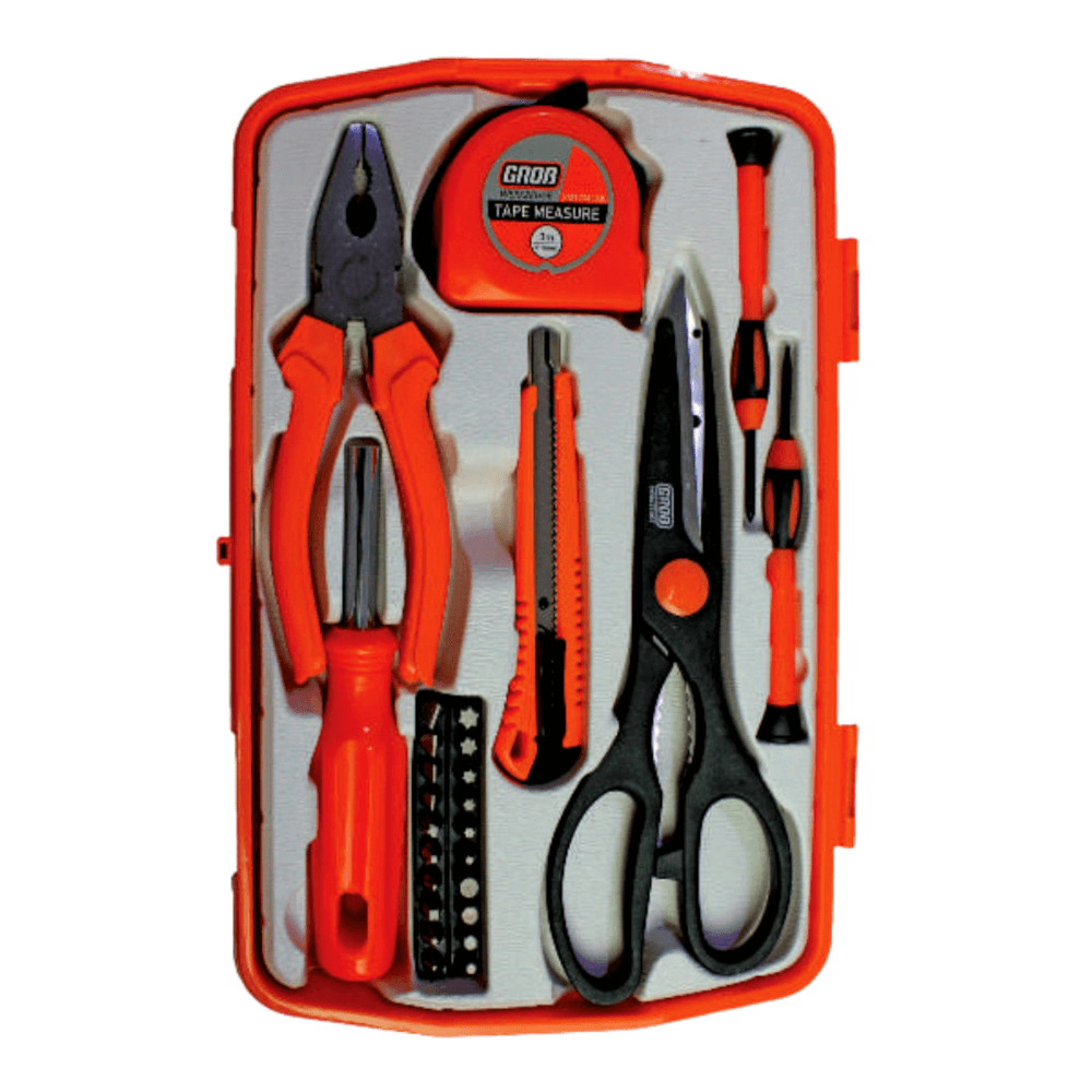 House Hold Tool Kit 27 Piece, GROB Cashbuild
