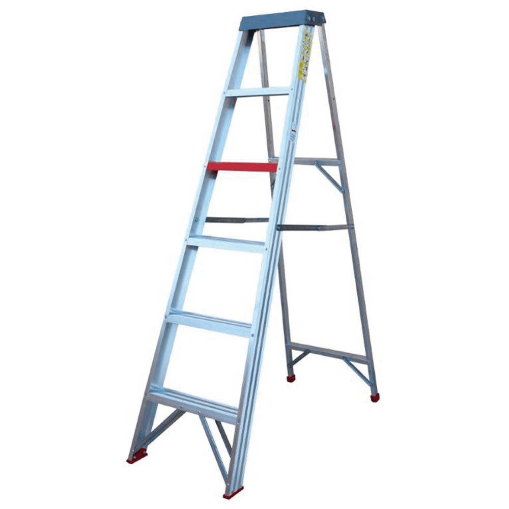 A-frame Ladder Aluminium 6 Step 1.8m