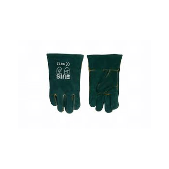 Leather Glove Welding Green 50mm
