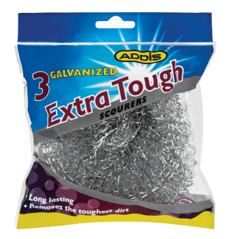 Addis Extra Tough Wire Scourer Pack Of 3 Units