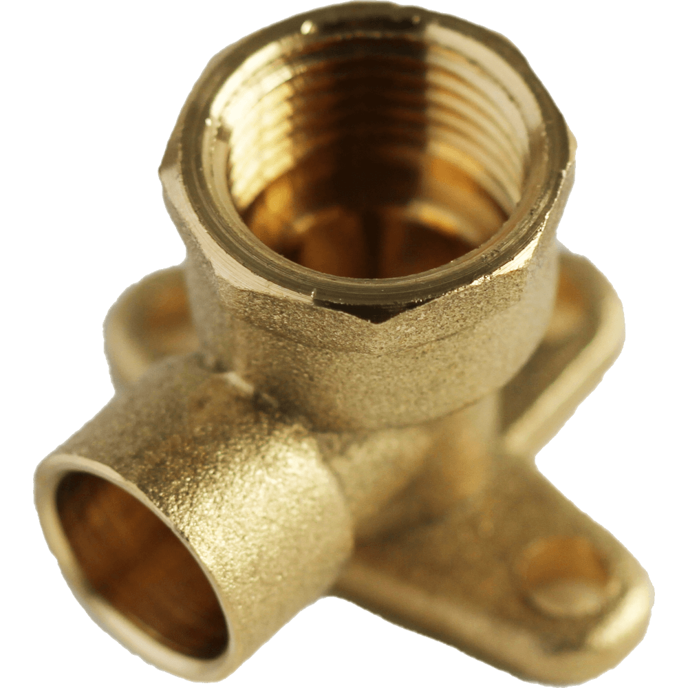 Solder Cxfi Elbow 90 Wall Plate 15mmx1 SABS, COPPER TUBING SA Cashbuild