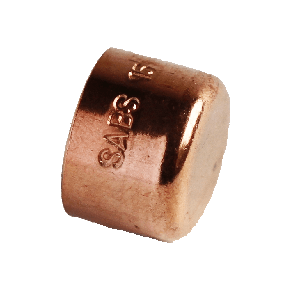 Solder End Cap 15mmx2 SABS, COPPER TUBING SA Cashbuild