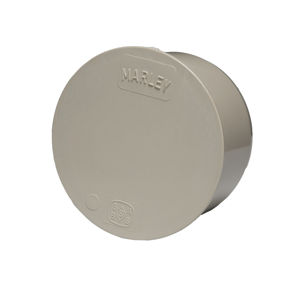 Underground Stop End Plain Male 110mm SABS, MARLEY Cashbuild