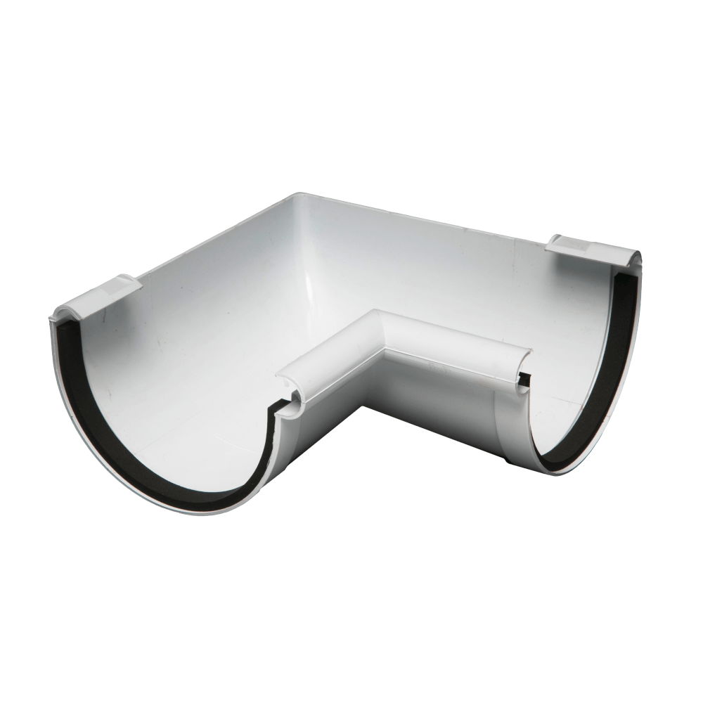 Gutter Internal Angle PVC, MACNIEL Cashbuild