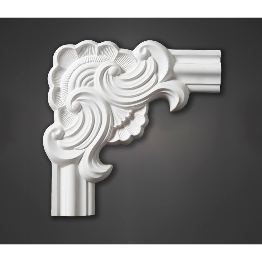 Polyurethane Dado Rail Corner Classic, UPPER EDGE PRODUCT Cashbuild