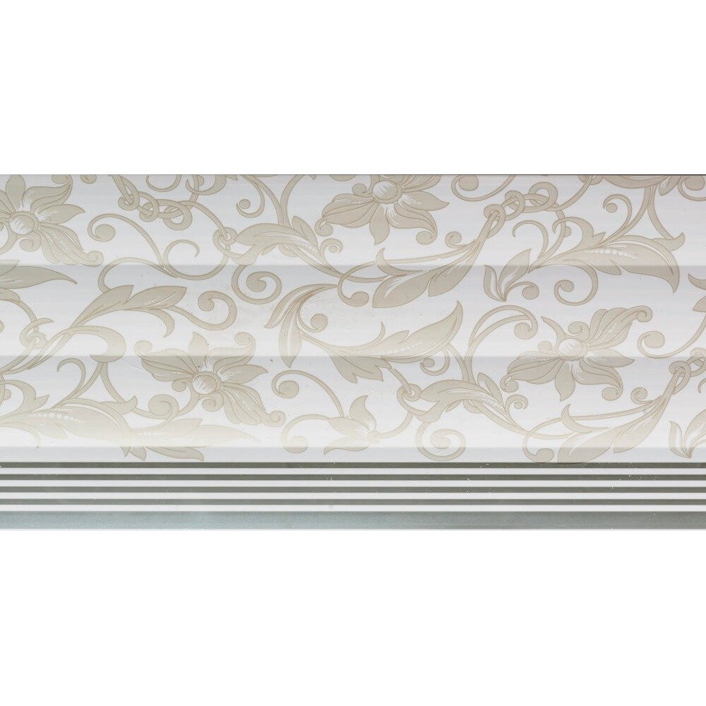 PVC Ceiling Curve Floral Stripe, UPPER EDGE PRODUCT Cashbuild