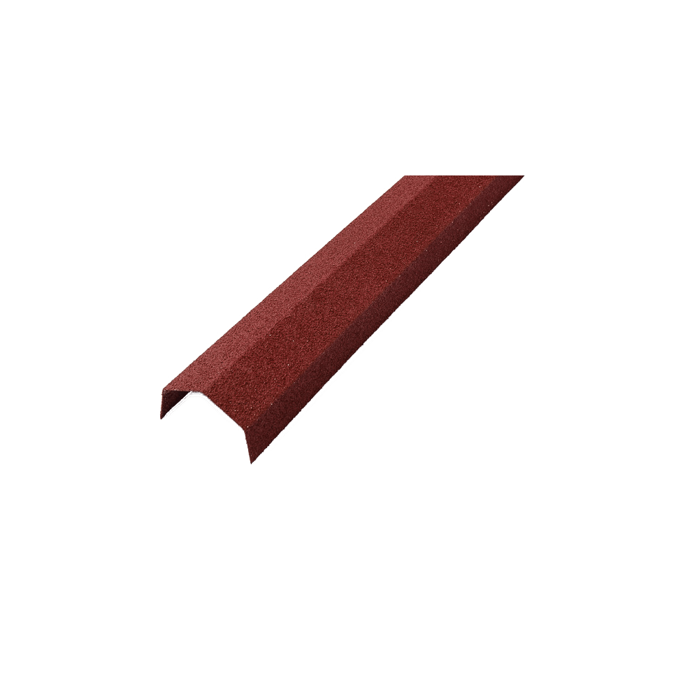 Steel Tile Angle Ridge Burgundy, HARVEY ROOFING PRODUCTS Cashbuild