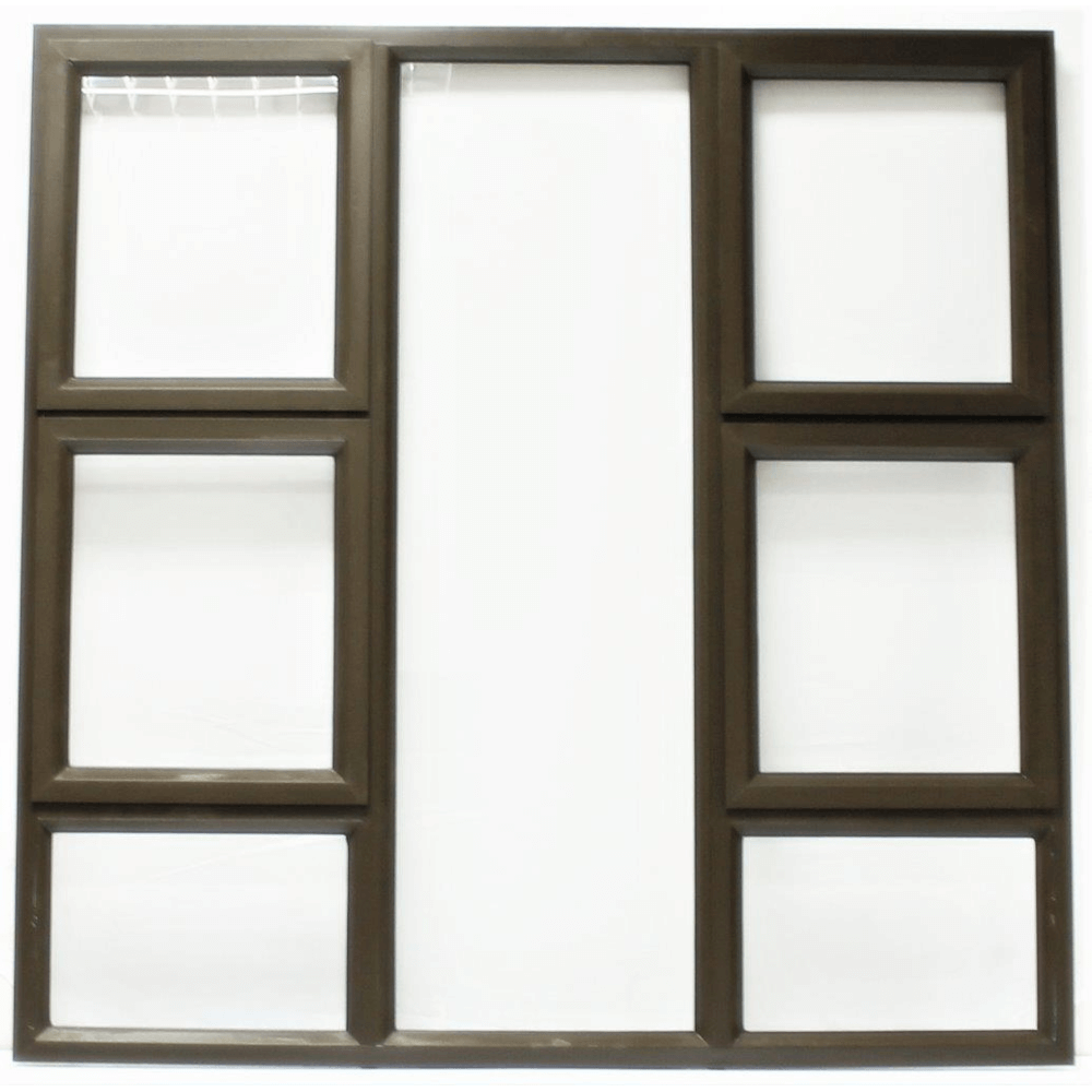 Window Frame Aluminiumin P4tt1515 Bronze