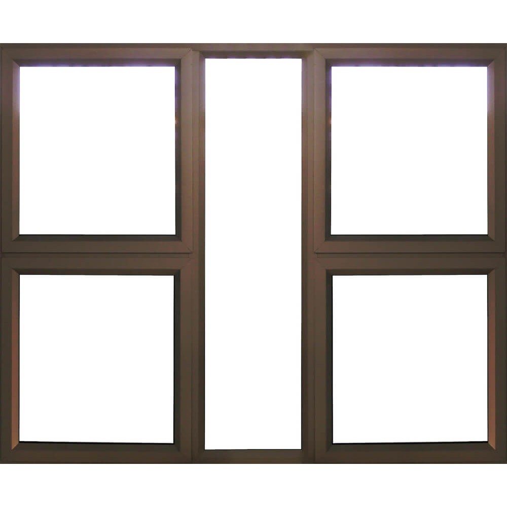 Window Frame Aluminium P4tt1815 Bronze, HARPER Cashbuild