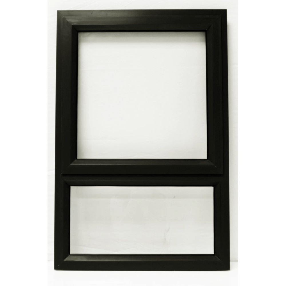 Window Frame Aluminiumin Pt69 Charcoal Clear