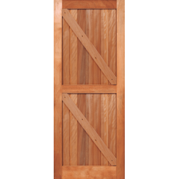 Door Mixed Timber F&l Braced