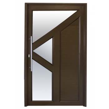 Pivot Door, Elegance, Bronze, Open In, Right Hand