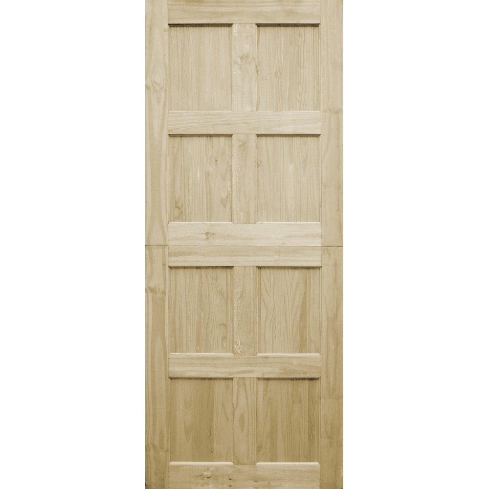 Door Pine Stable 8 Panel Stained