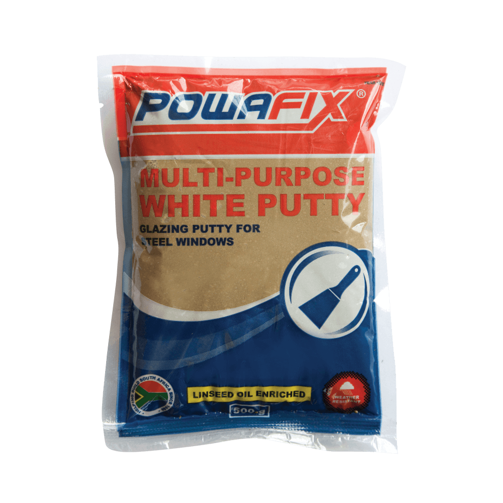 Powafix White Putty Packet 500g, POWAFIX PTY LTD Cashbuild