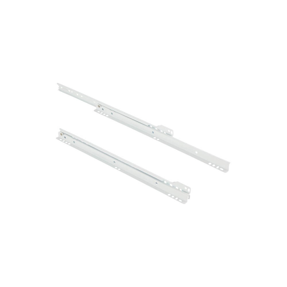 Drawer Runner 400mm, Pair, Mild Steel, Epoxy Coated