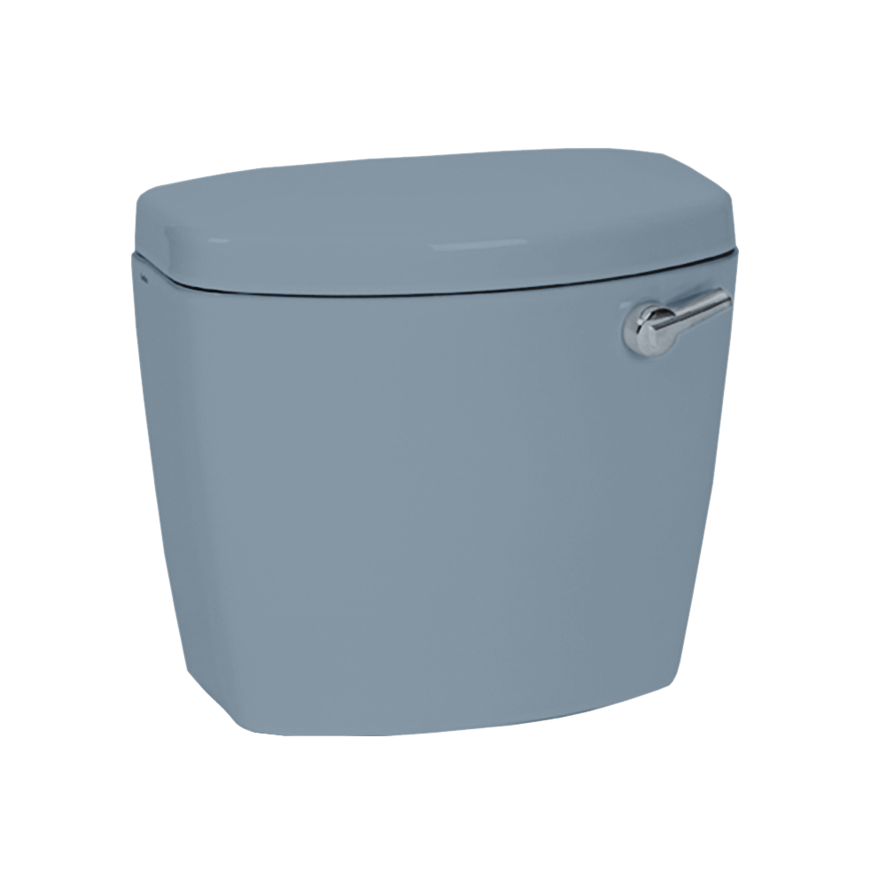 Universal Ceramic Front Flush Cistern Blue