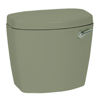 Universal Ceramic Front Flush Cistern Avocado