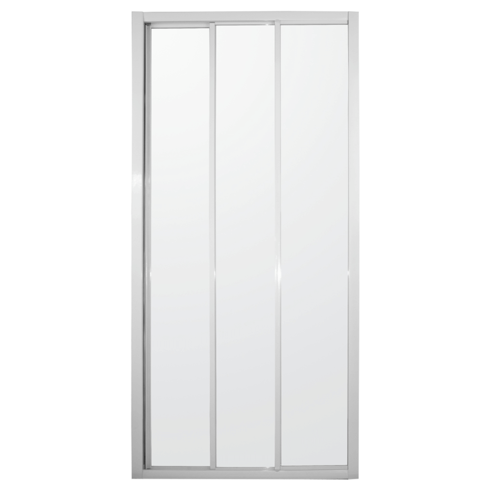 Tri Slider Shower Door 900mm X 1850mm
