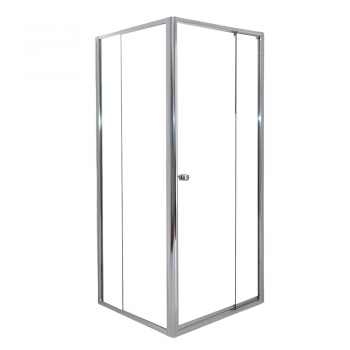 Semi Frameless Pivot Clear Shower Door 900 X 900 X 1800