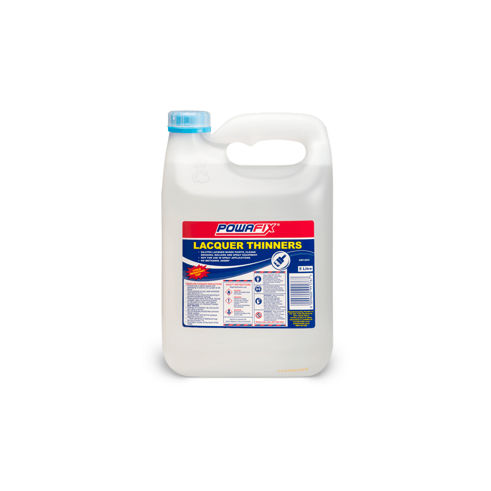 Powafix Methanol Free Lacquer Thinners 5l, POWAFIX PTY LTD Cashbuild