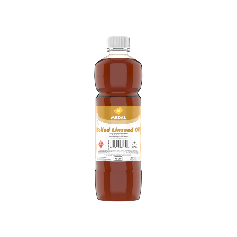 Medal Boiled Linseed Oil 750ml, MEDAL Cashbuild