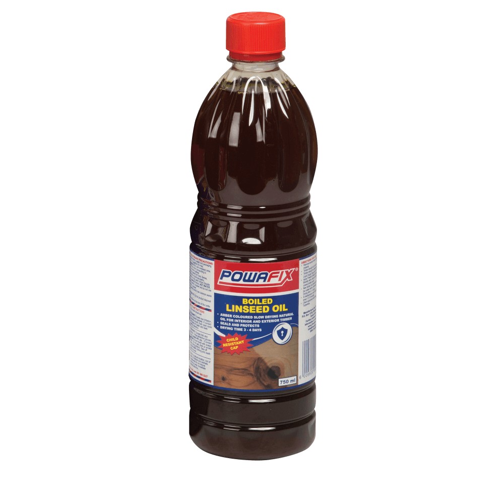 Powafix Boiled Linseed Timber Oil 750ml