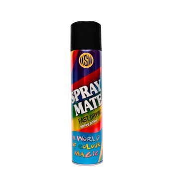 Spraymate Matt Black 250g