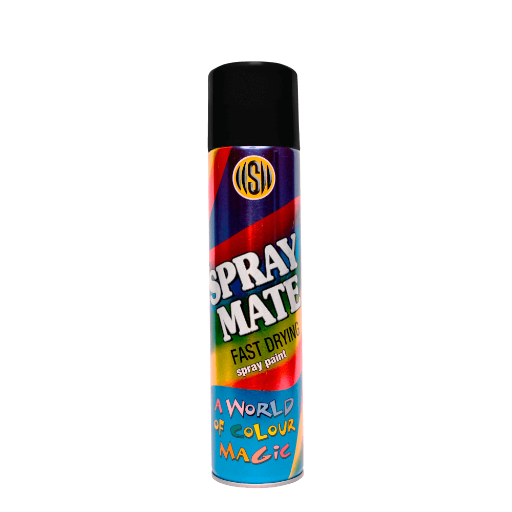 Spraymate Matt Black 250g